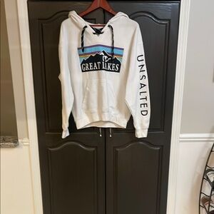 Great Lakes White Hoodie